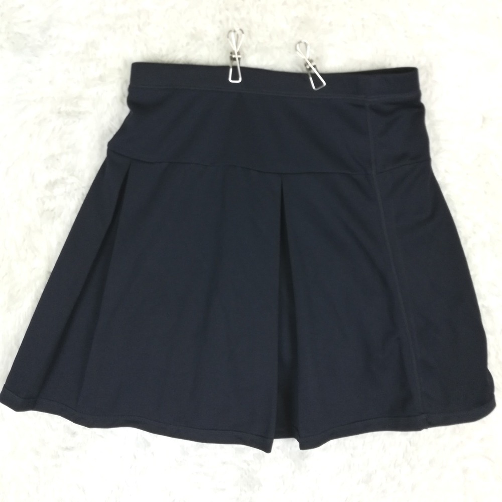 Chaps Girls Skort Skirt Navy Blue‎ Sensory Friendly Schoolwear Pull On 16